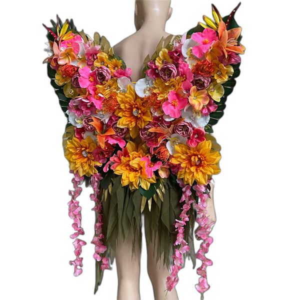 Bird of Paradise Tropical Fairy with Wings