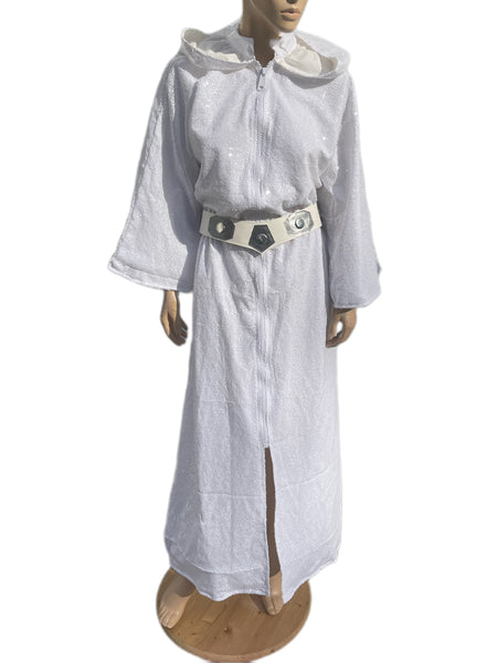 Leia Robe in Sequins with Belt