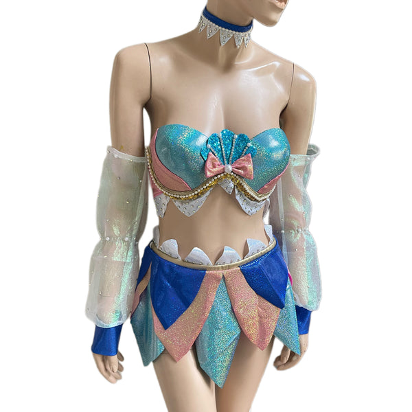 Pretty Cure Glitter Force Mermaid Themed Costume