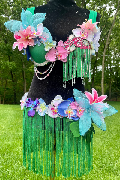 Diy discount flower bra