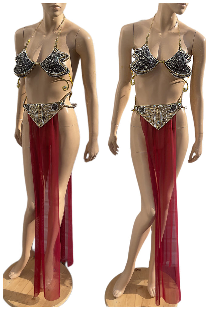 Princess Leia Inspired Diamond Samba carnival Dance Festival Cosplay c L'Amour Le Allure Princess Leia Inspired Diamond Samba carnival Dance Festival Cosplay c L'Amour Le Allure