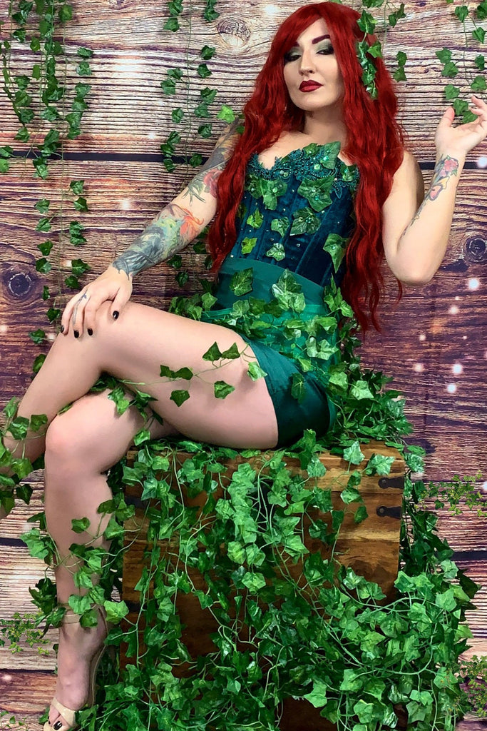 Mother Nature Nightshade Botanical Villain Corset and Skirt Costume Ra – L'Amour Le Allure